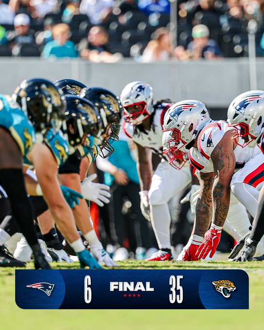 New England Patriots Have Problems to Solve After Being Trounced by Jacksonville Jaguars