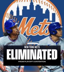 New York Mets Officially Eliminated From Postseason Contention—Two Years in a Row