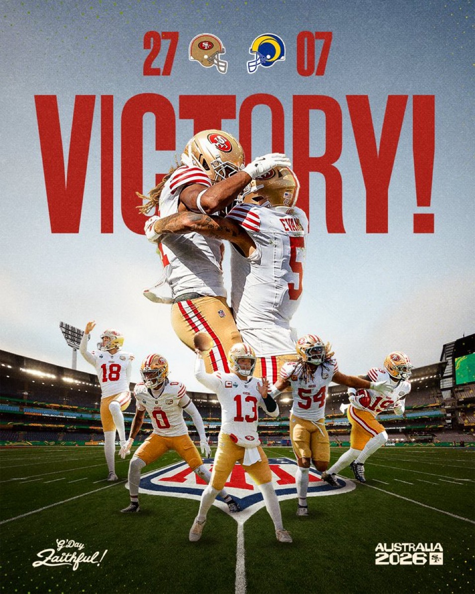 San Francisco 49ers DEMOLISHED the Rams in Australia Game
