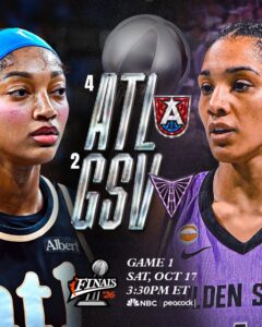 Game 1 of the 2026 WNBA Finals Between Dream and Valkyries Drew 2.1 Million Viewers Up 11%