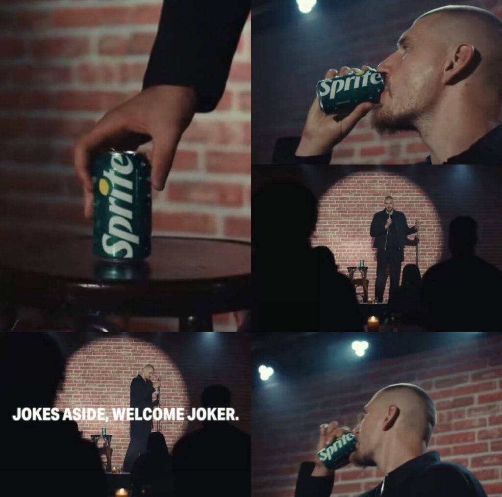 Nikola Jokic Joining Anthony Edwards as Global Basketball Ambassadors for Sprite